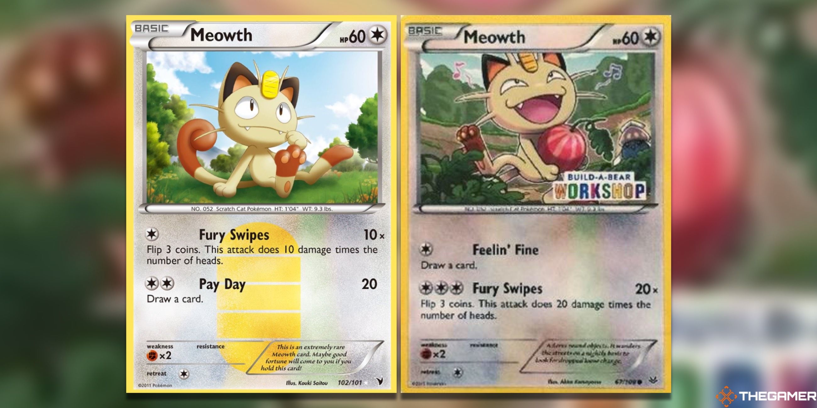 The Most Valuable Meowth Pokemon TCG Cards