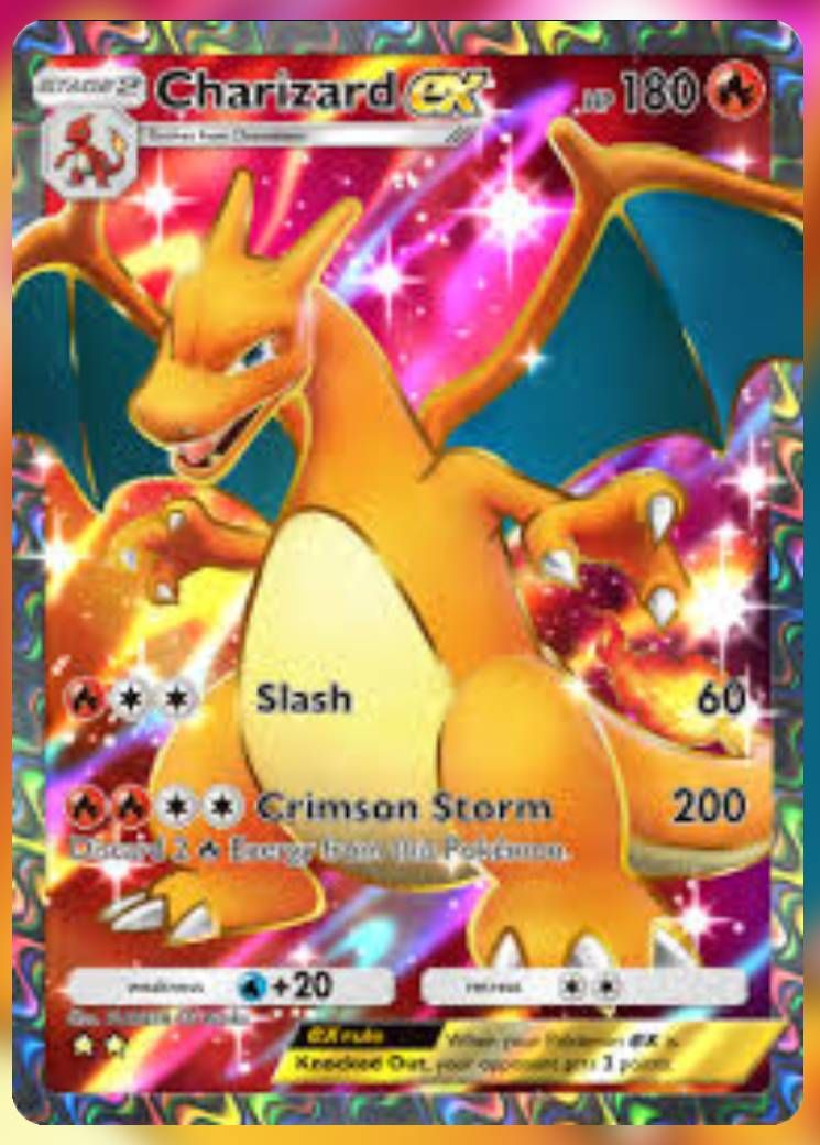 Каждая карта из набора Charizard Genetic Apex в кармане Pokemon TCG Pocket