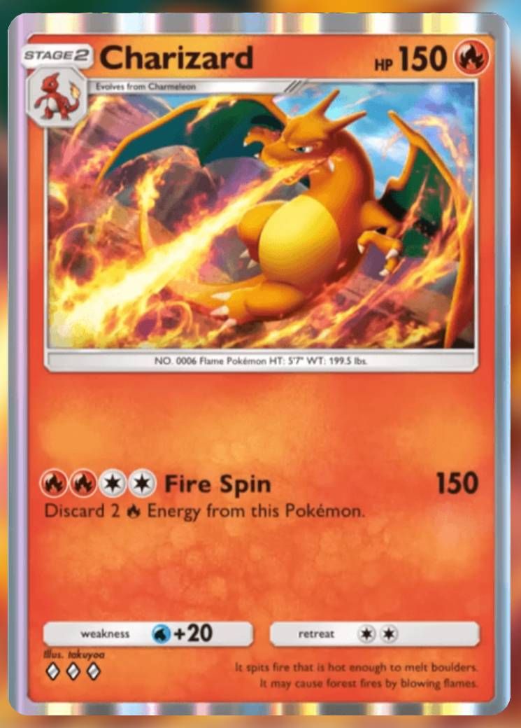 Каждая карта из набора Charizard Genetic Apex в кармане Pokemon TCG Pocket