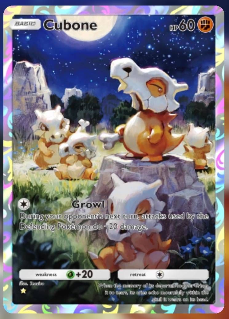 Каждая карта в наборе Genetic Apex Mewtwo в кармане Pokemon TCG