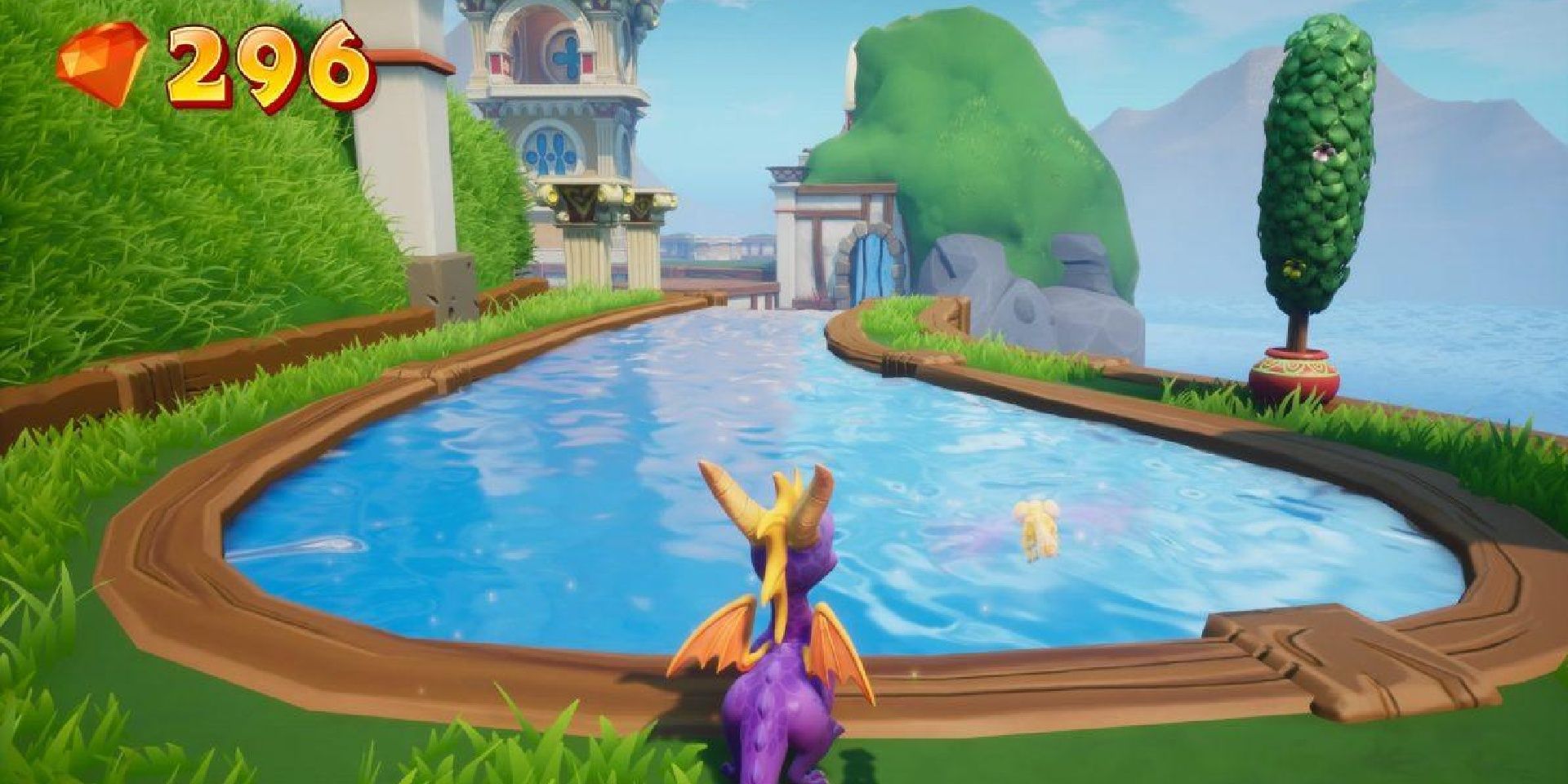 Spyro Reignited: Spyro اژدهای بنفش در دنیایی سرسبز.