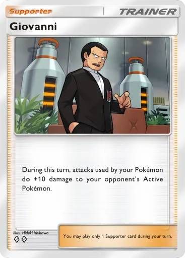 The Giovanni card in Pokemon TCG Pocket.