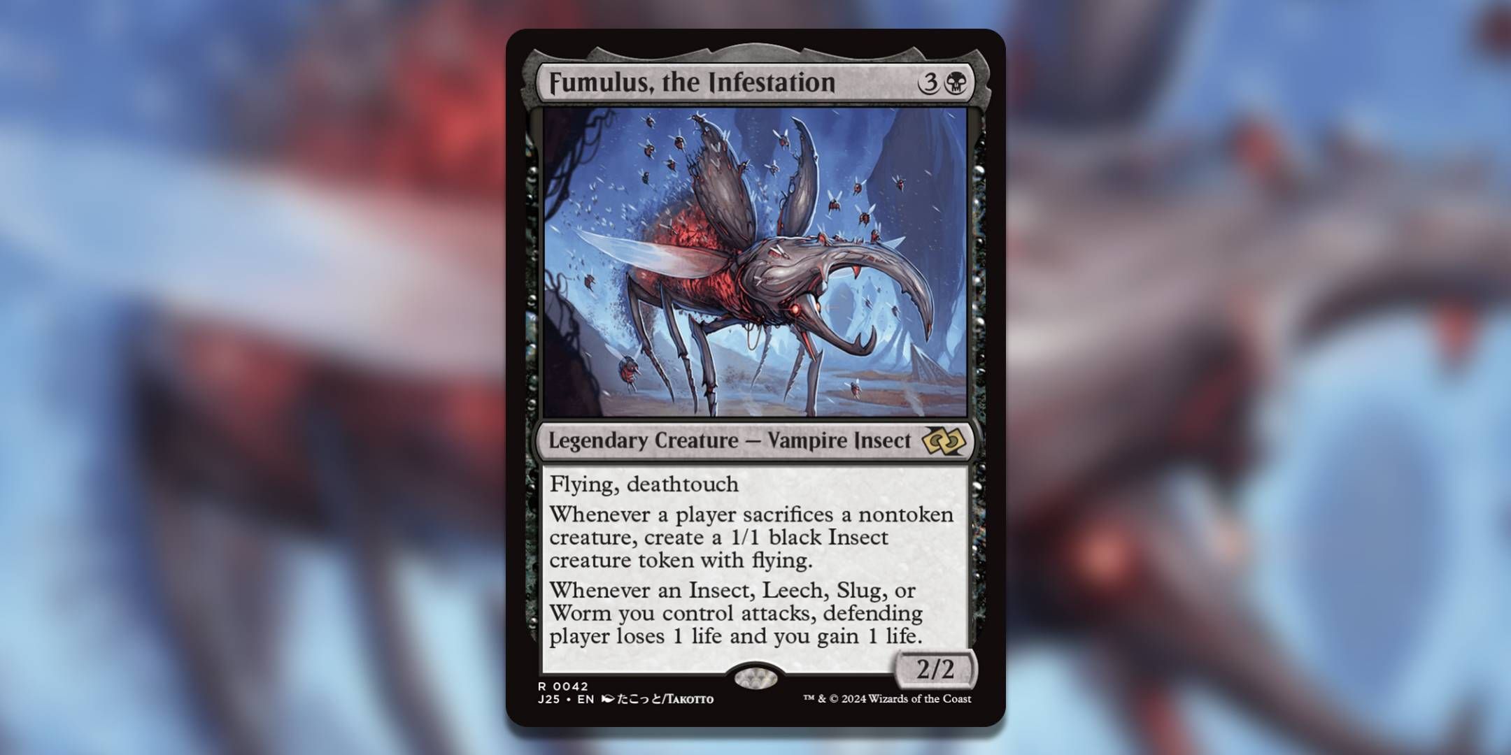 The Magic The Gathering card Fumulus the Infestation by Takotto.