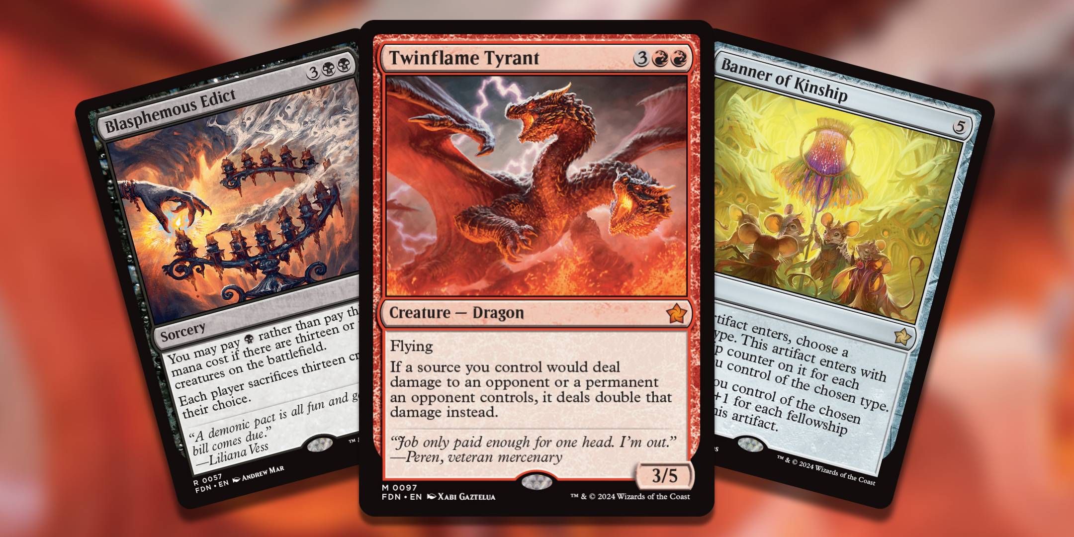 Three of the best cards that got an upgrade in Magic The Gathering Foundations.