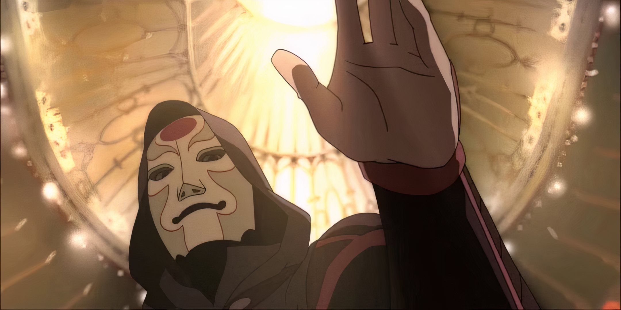 Amon taking away a bender's bending in Avatar: Legend of Korra