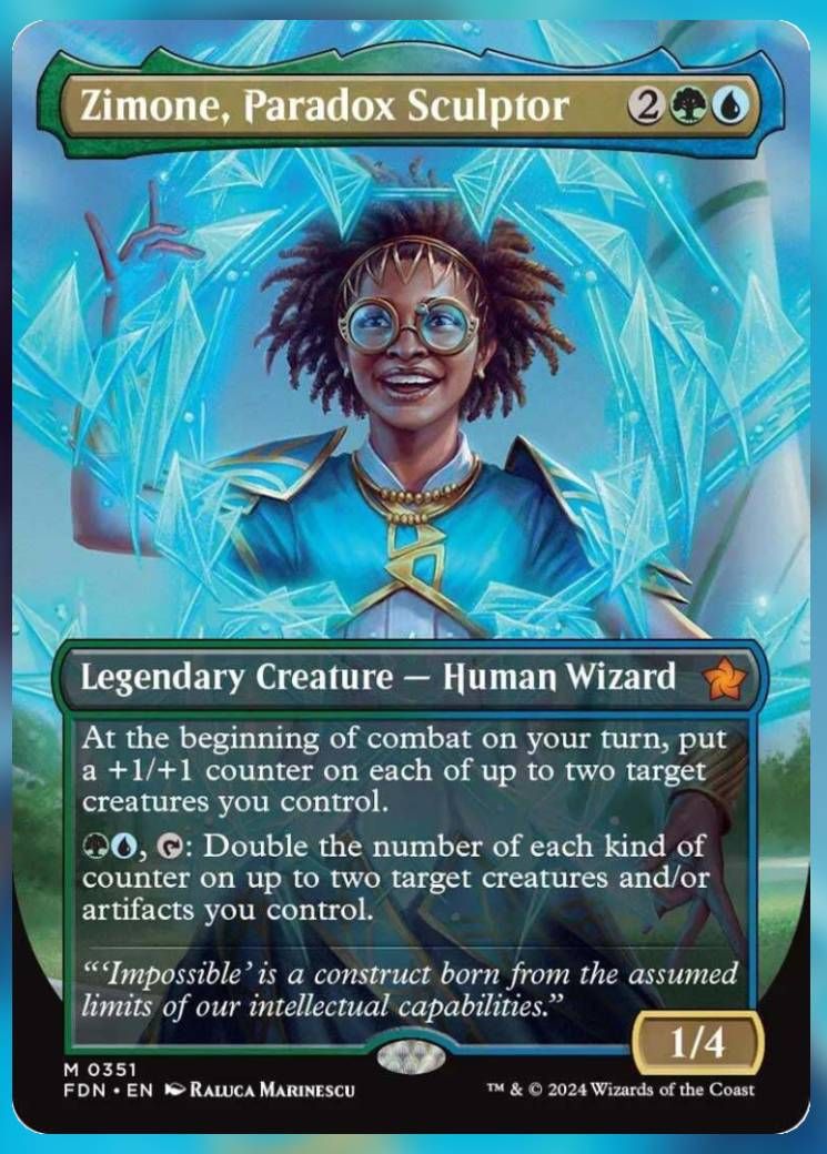 Zimone, Paradox Sculptor Alt Art