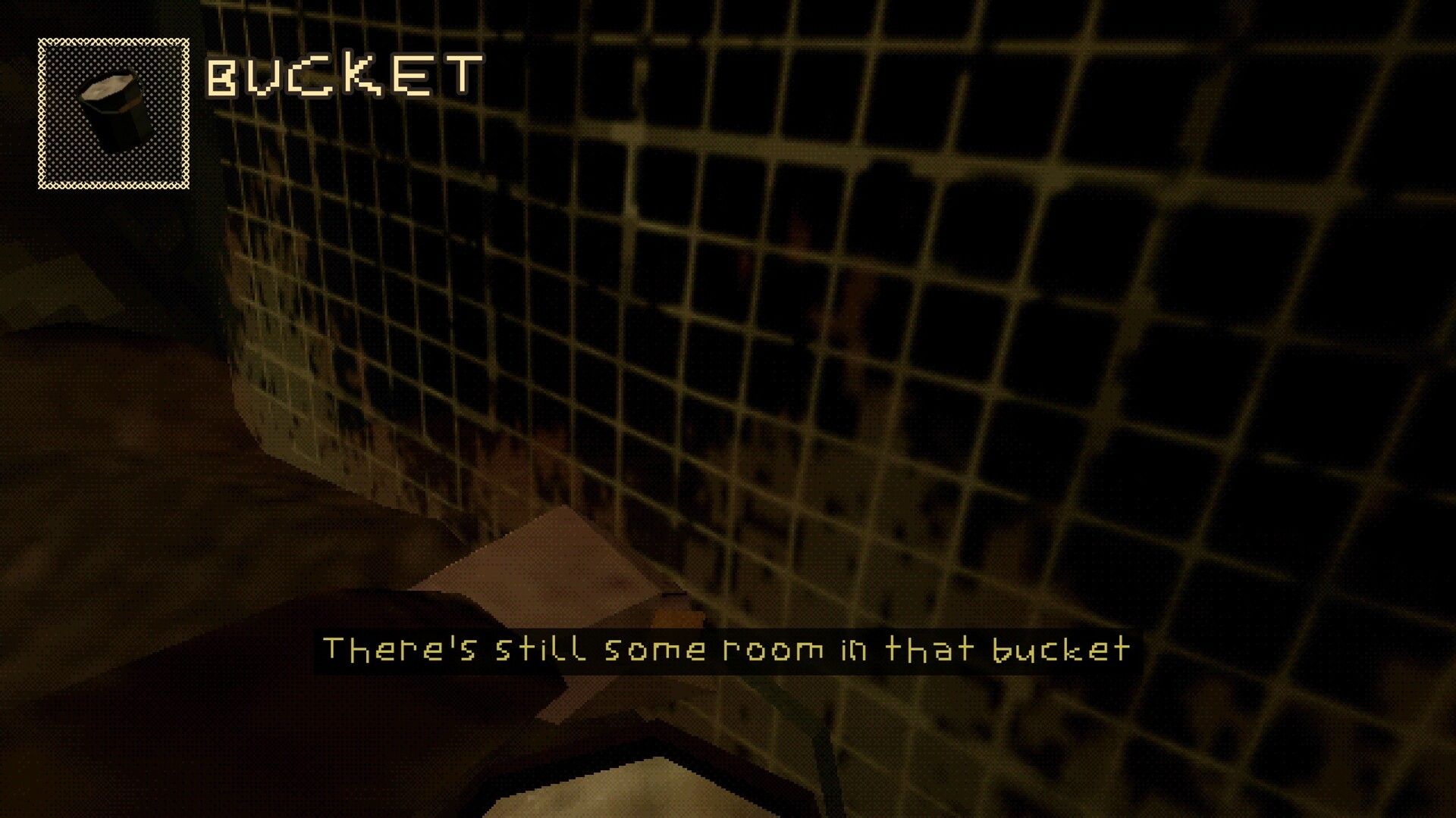 a bucket in threshold