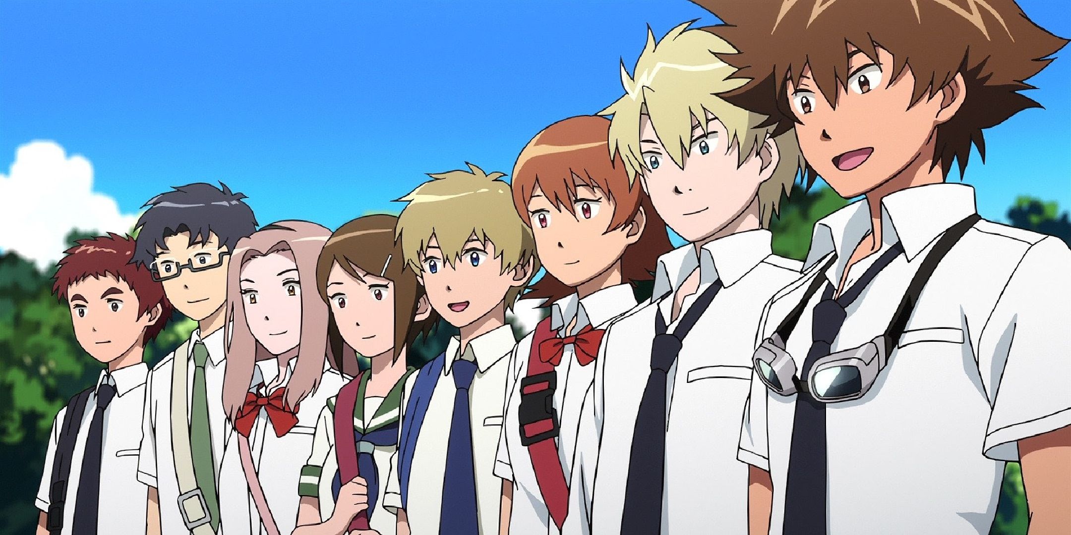 همه DigiDestined اصلی از Digimon Adventure tri.