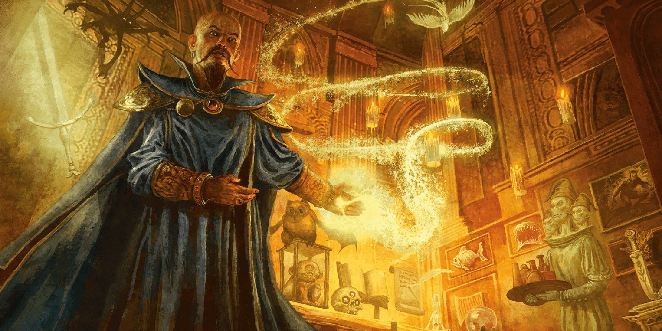 Dungeons & Dragons image showing Mordekainen.