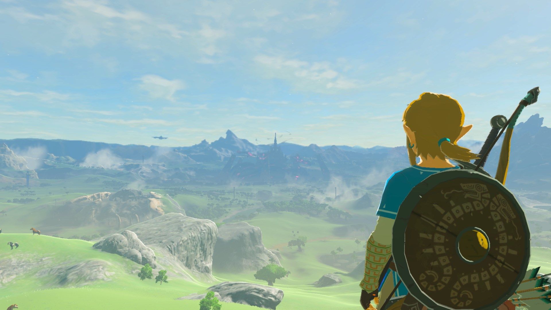 لینک نگاه کردن به Hyrule in Breath of the Wild یکی از بهترین داستان های Zelda. 