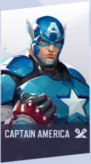 Captain America thumbnail in Marvel Rivals.