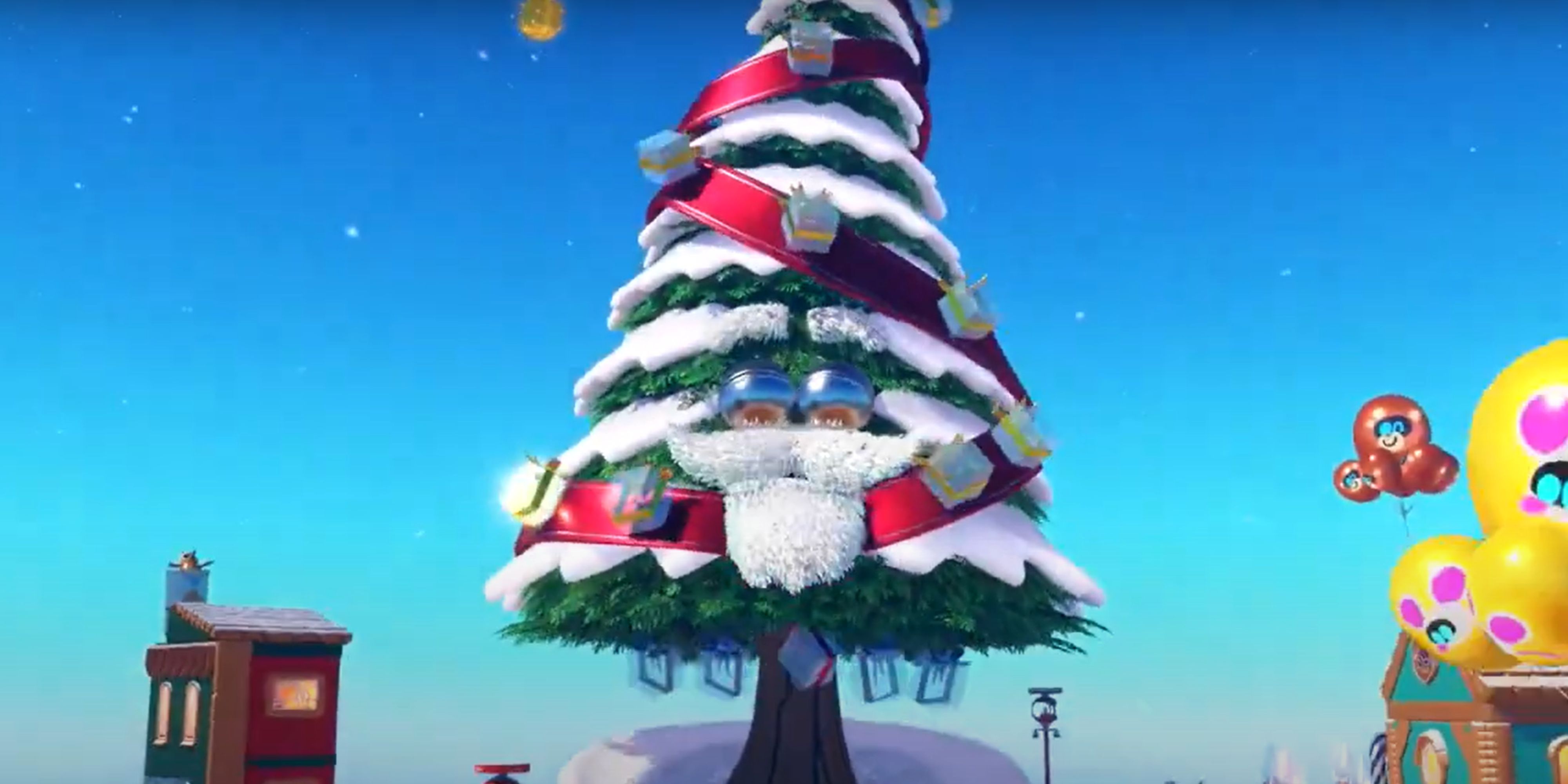 Christmas tree in Astro Bot