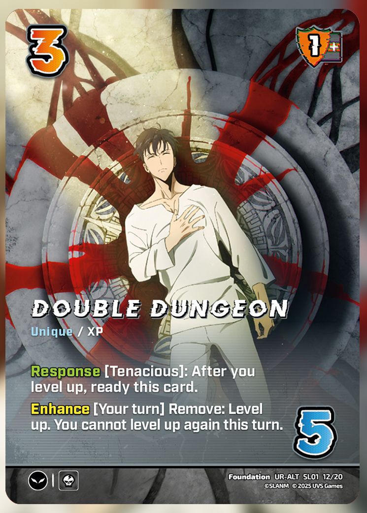 Double Dungeon UniVersus Card.