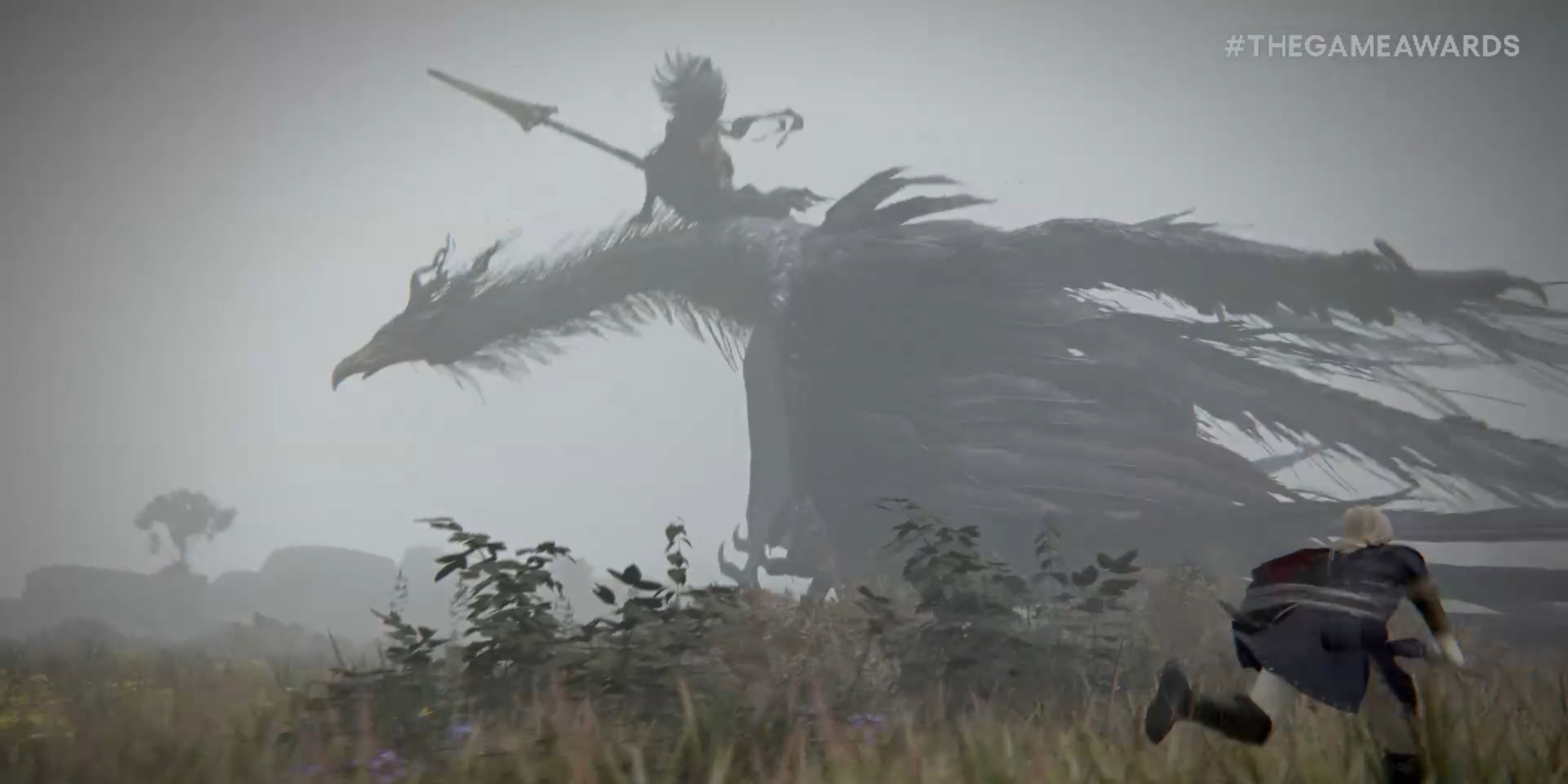 The Nameless King from Dark Souls 3 in the plains of Elden Ring: Nightreign. 