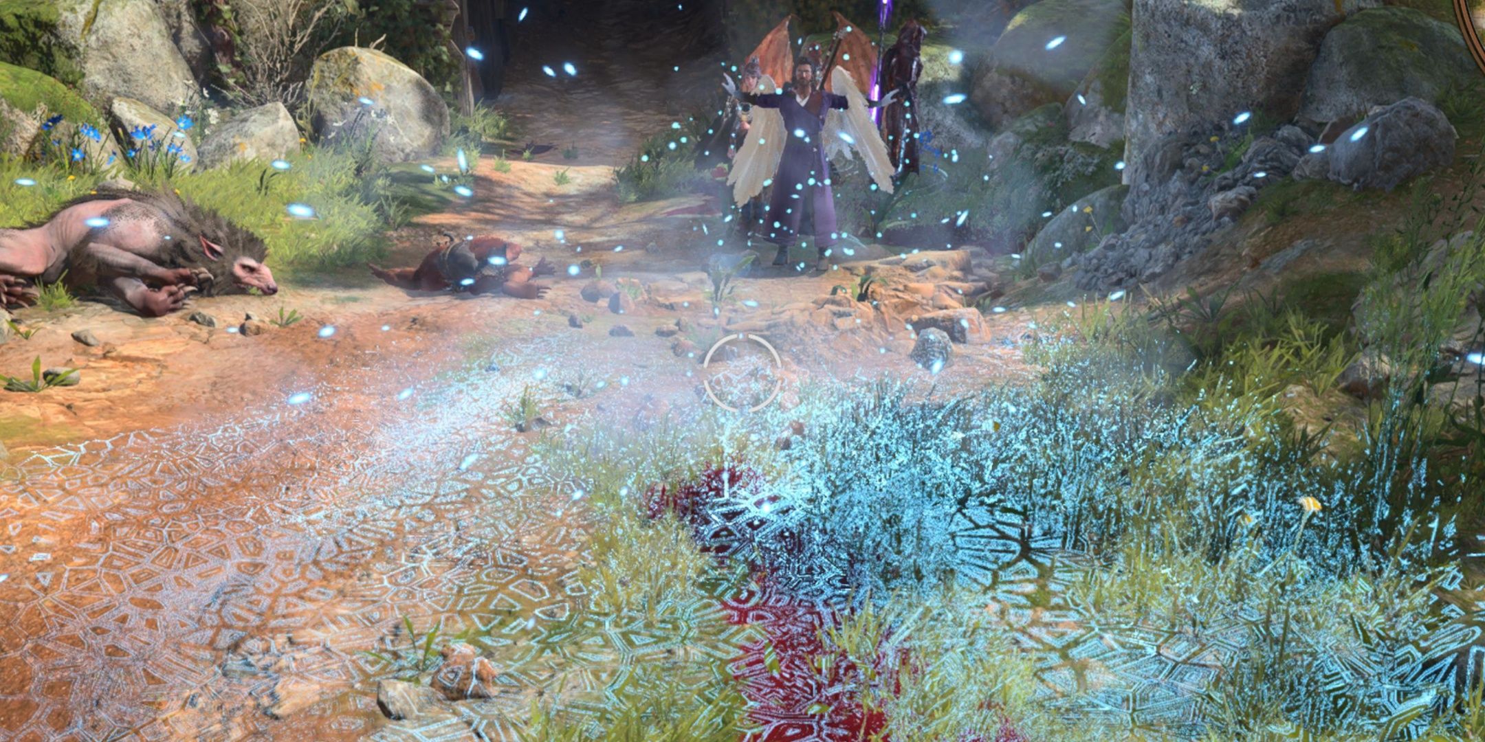 گیل به دلیل یک مد در Baldur's Gate 3، Frost Fingers را انتخاب می کند.