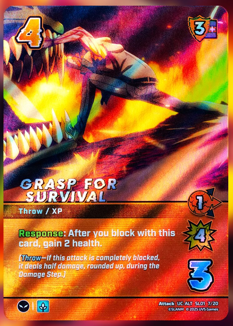 Grasp For Survival foil