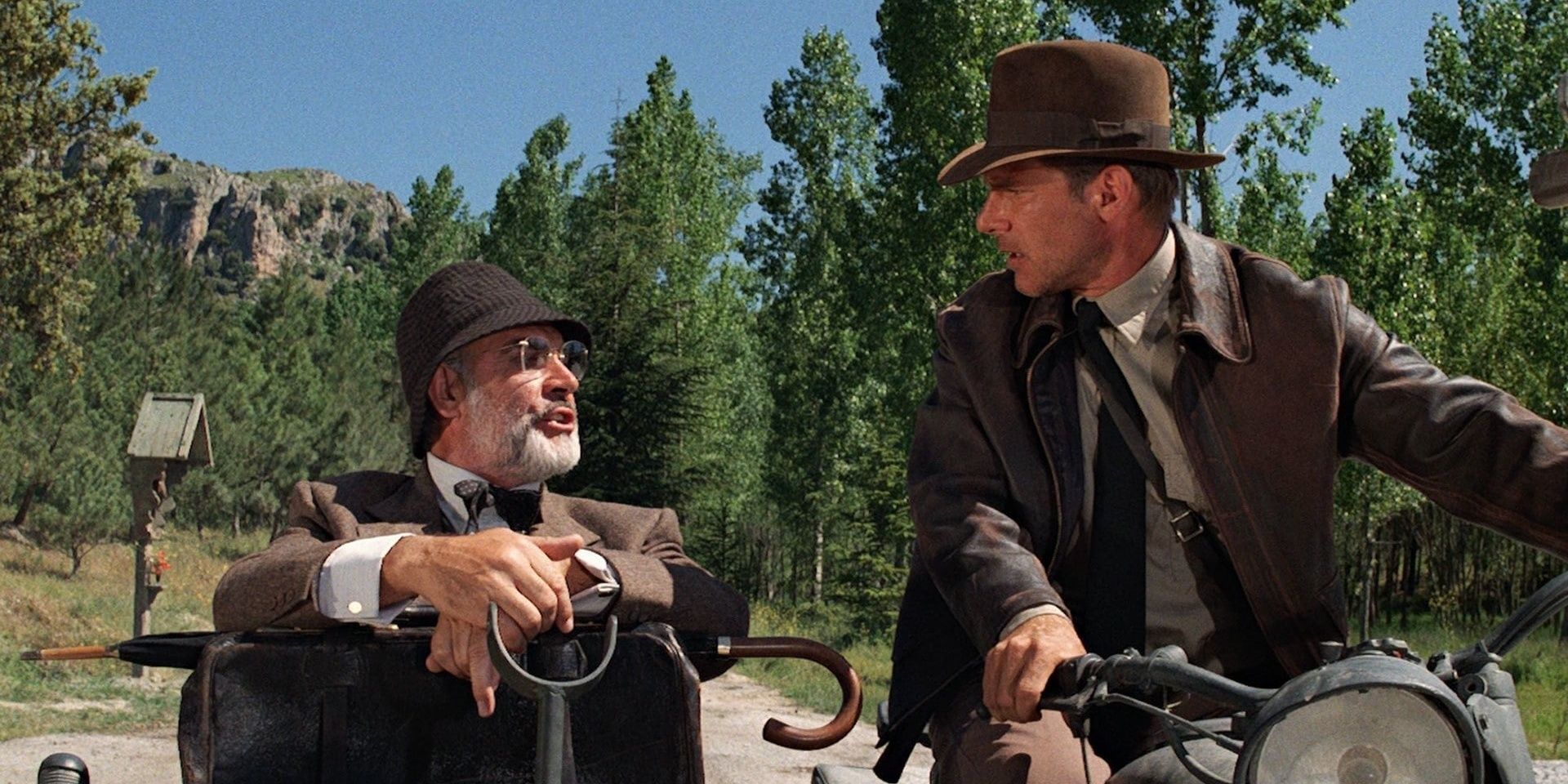 Indiana Jones and the Last Crusade: Indy and his Father arguing about what to do next.