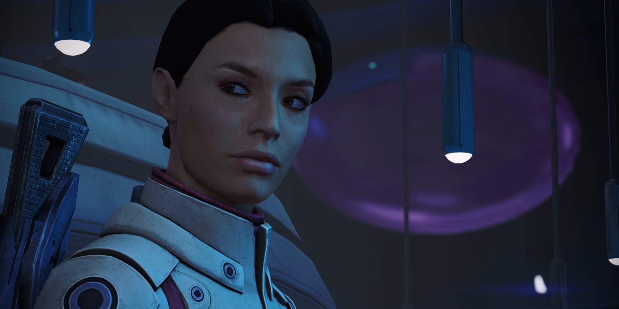 Ashley Williams as she appears in Mass Effect 1.