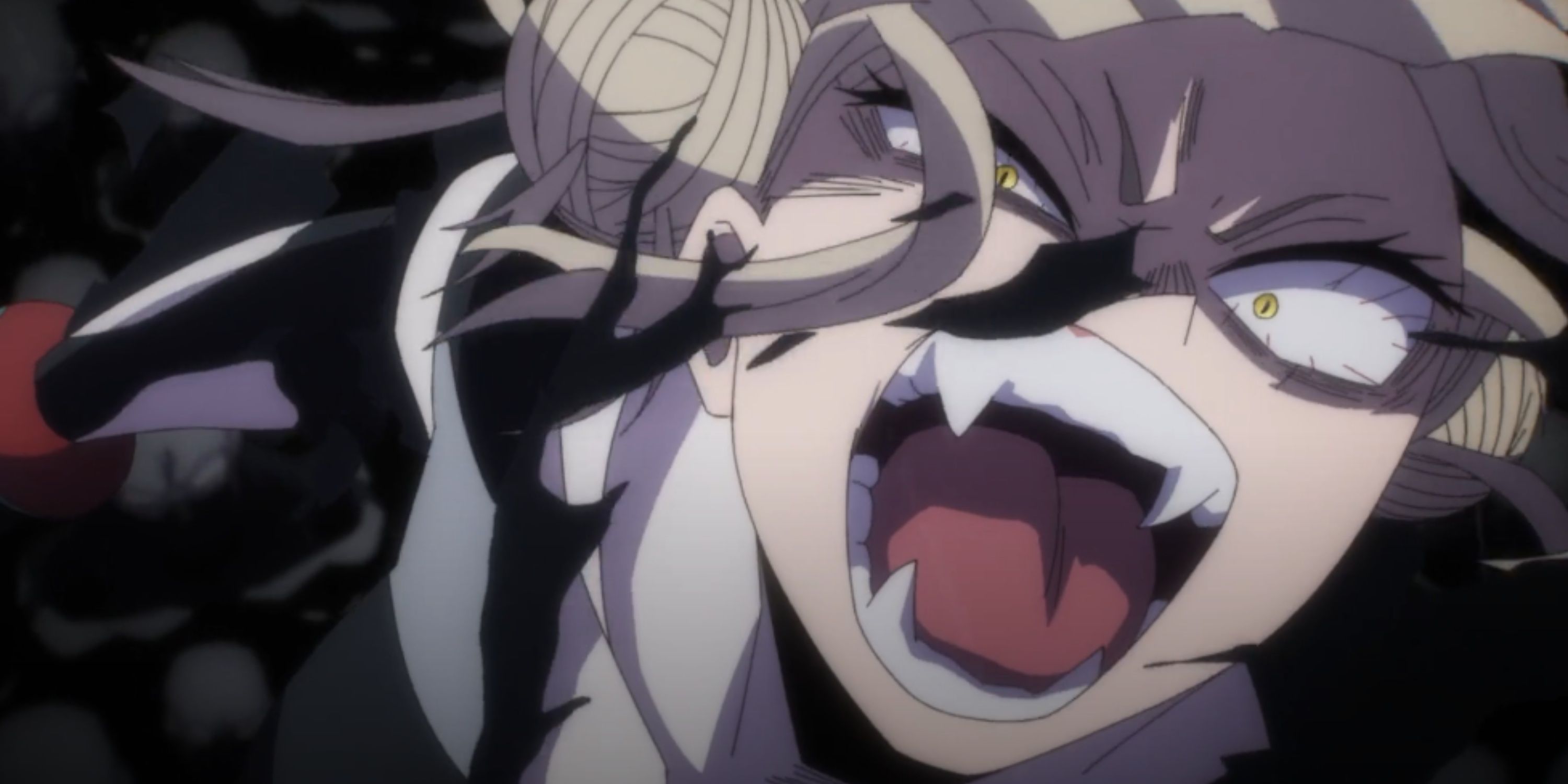 Toga Himiko shouted her anger in my hero academia.