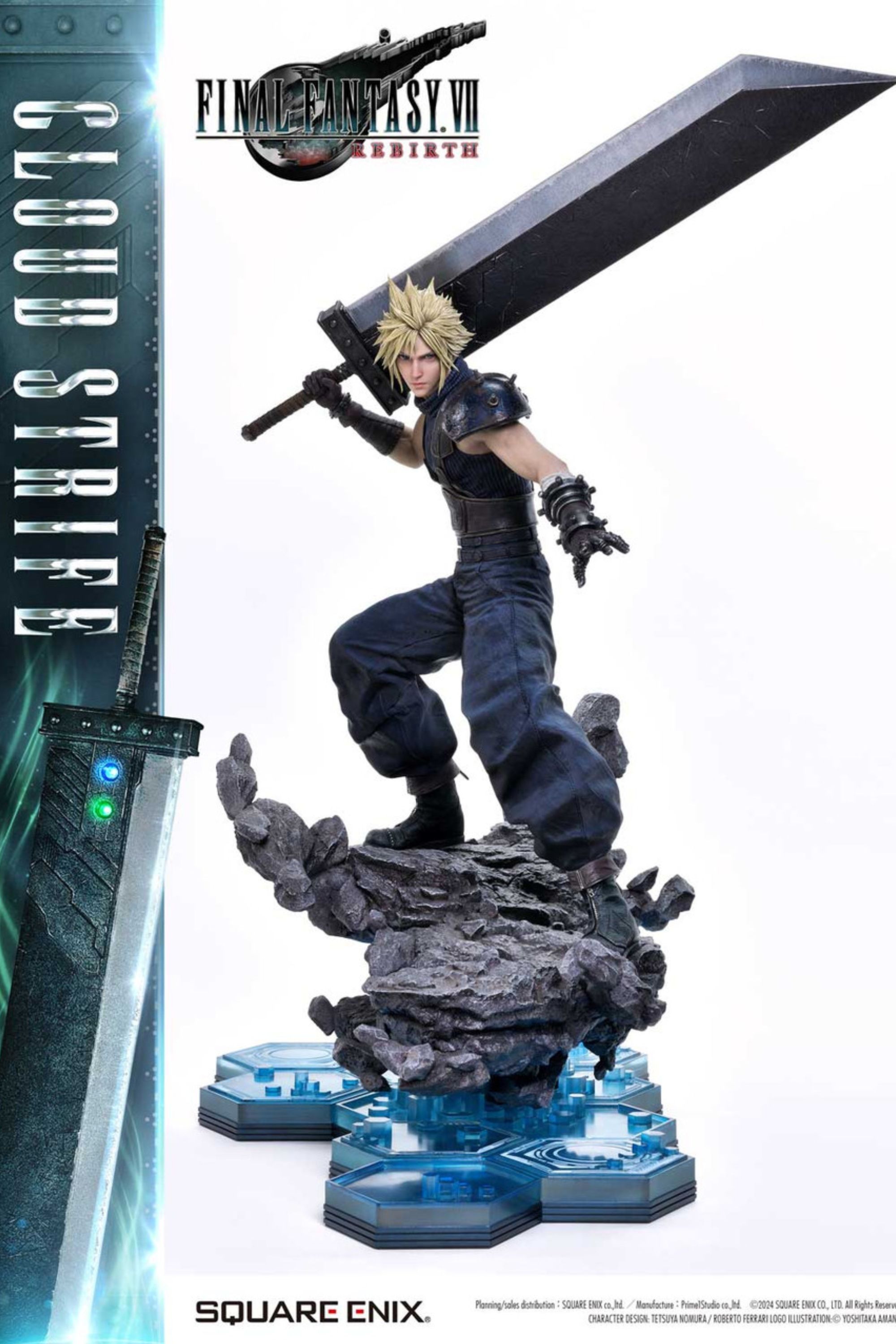 مجسمه اصلی Final Fantasy 7 Rebirth Cloud Strife Masterline.