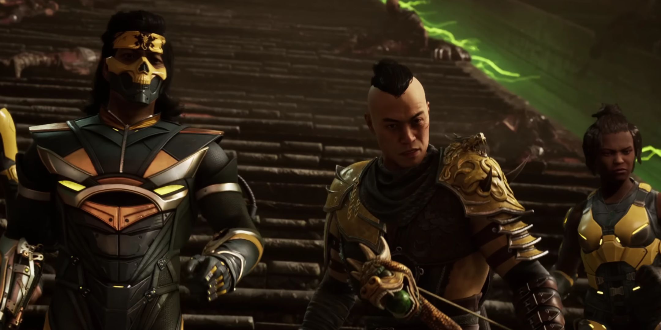 Kung Jin and Takeda in Mortal Kombat 1.