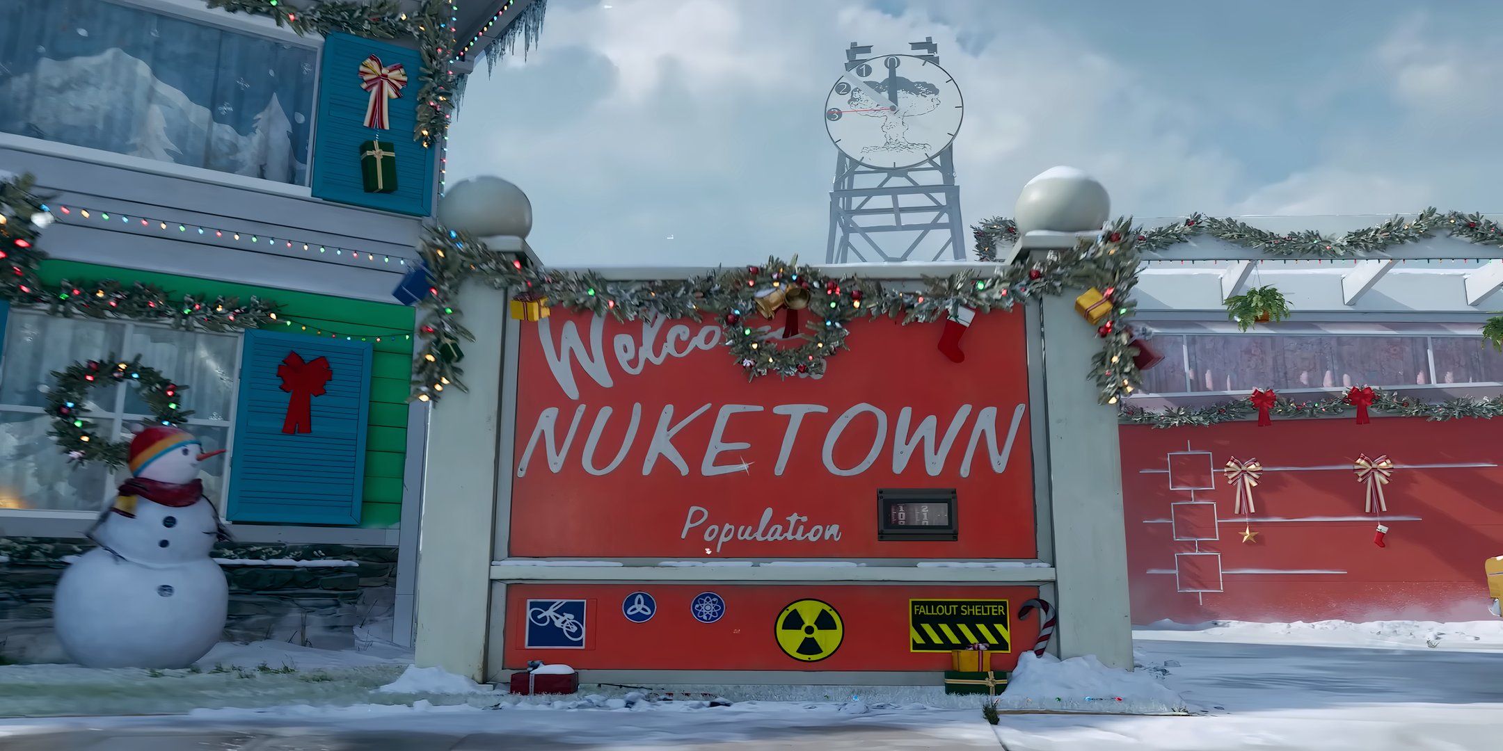 Игроки Call Of Duty: Black Ops 6 все еще не уверены в праздничном сиянии Nuketown