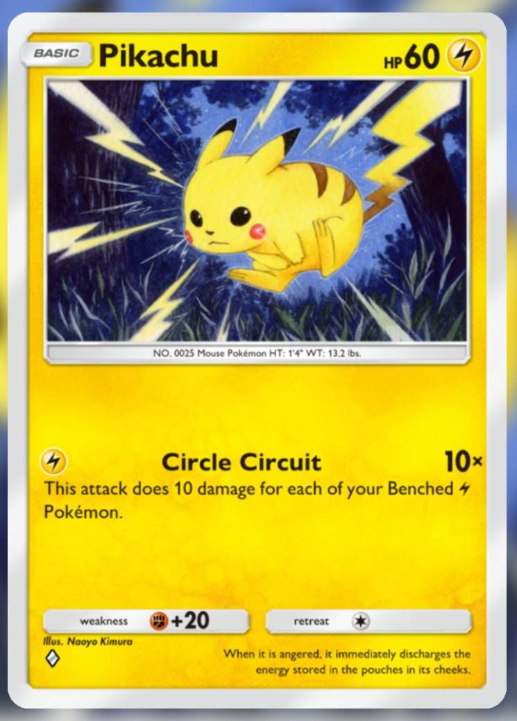 Pikachu MI Pocket