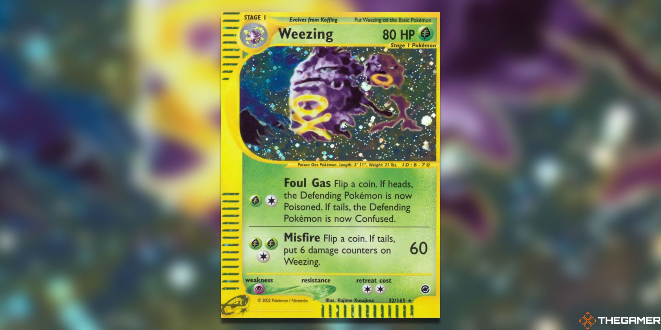 Самые ценные карты ККИ Weezing Pokemon