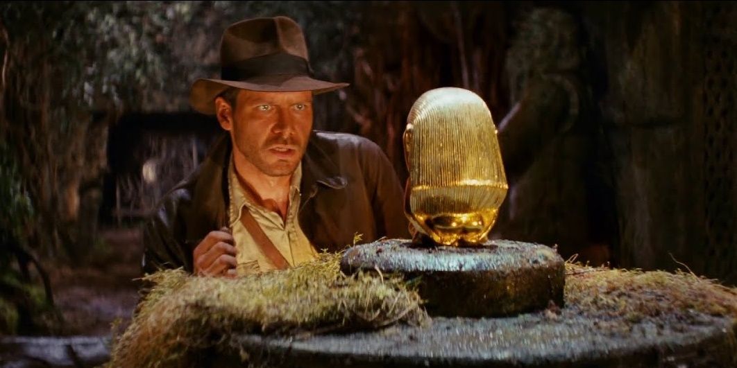 Indiana Jones and The Raiders of The Lost Ark: The classic scene of Indy swapping out an Idol.