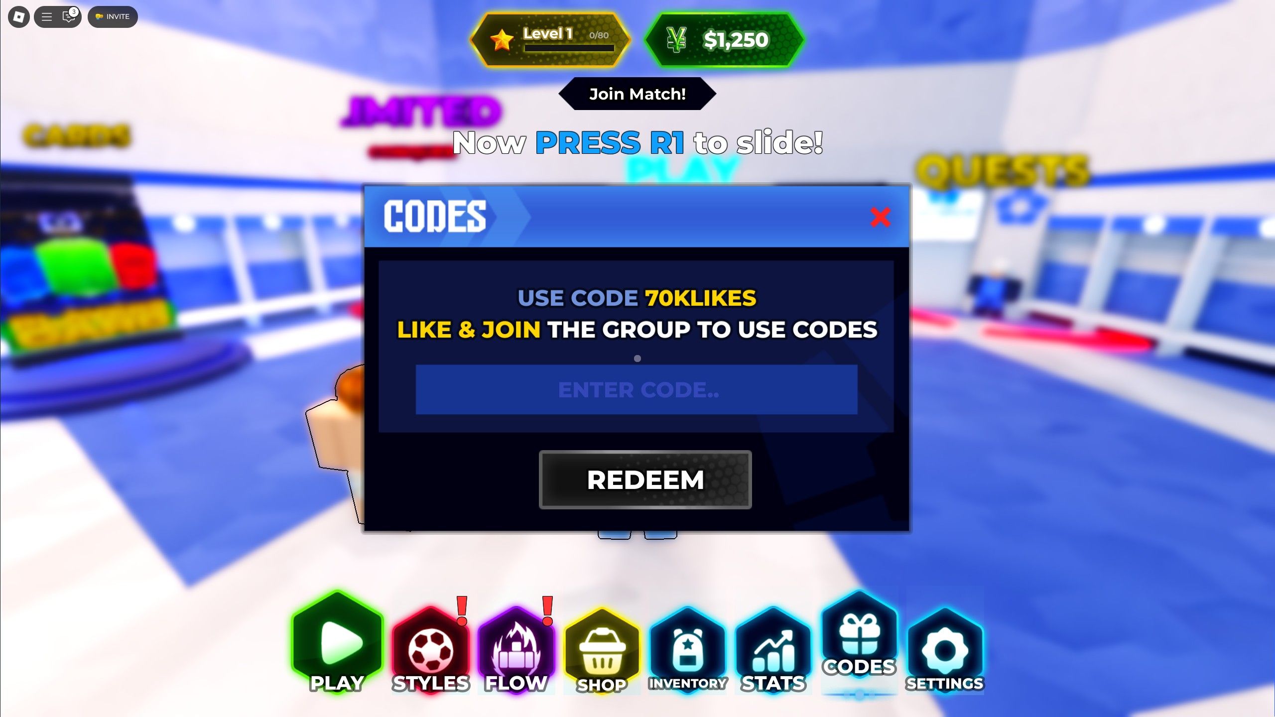 Blue Lock Rivals Codes Roblox