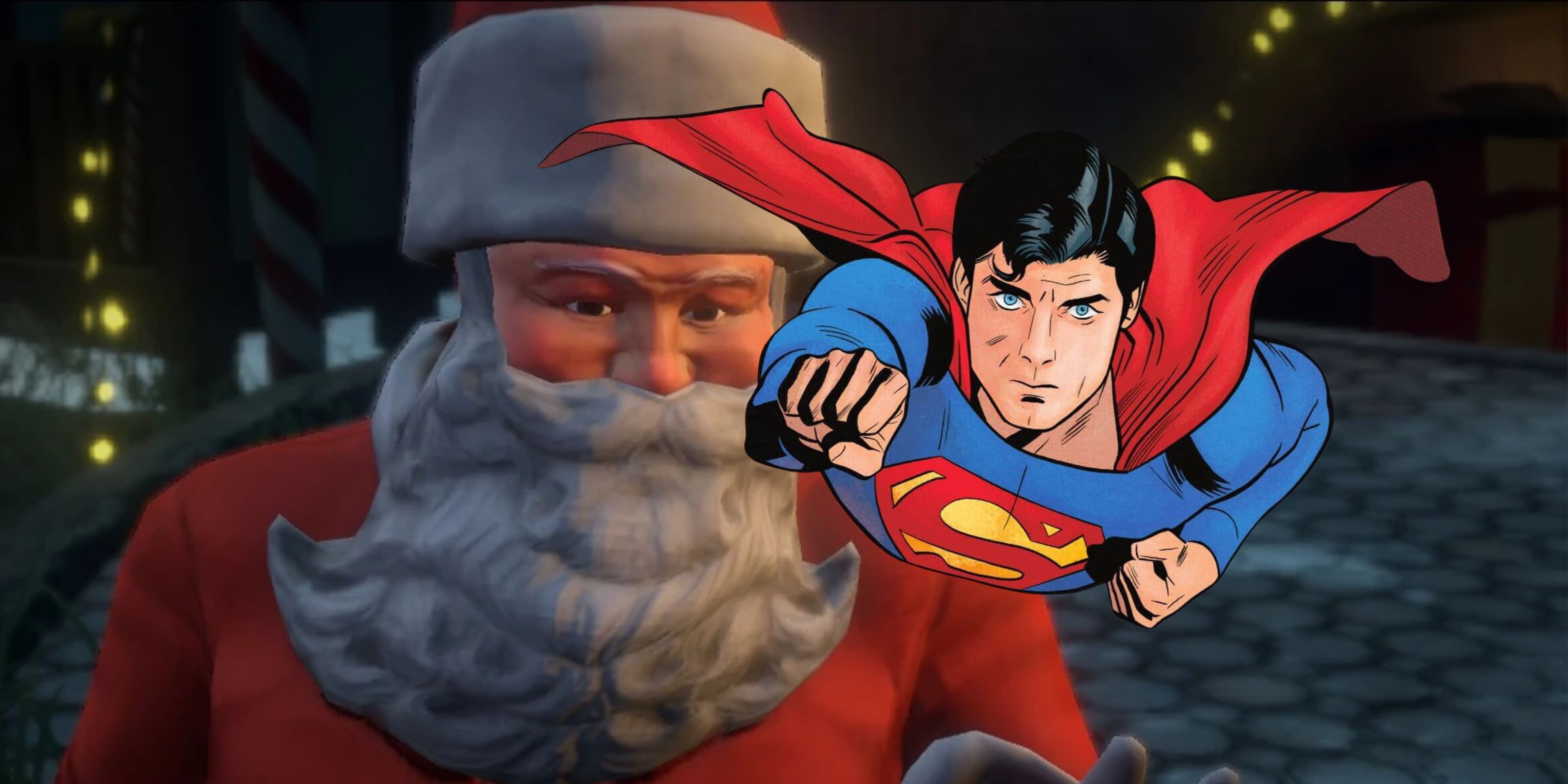 Saints Row Santa with Superman