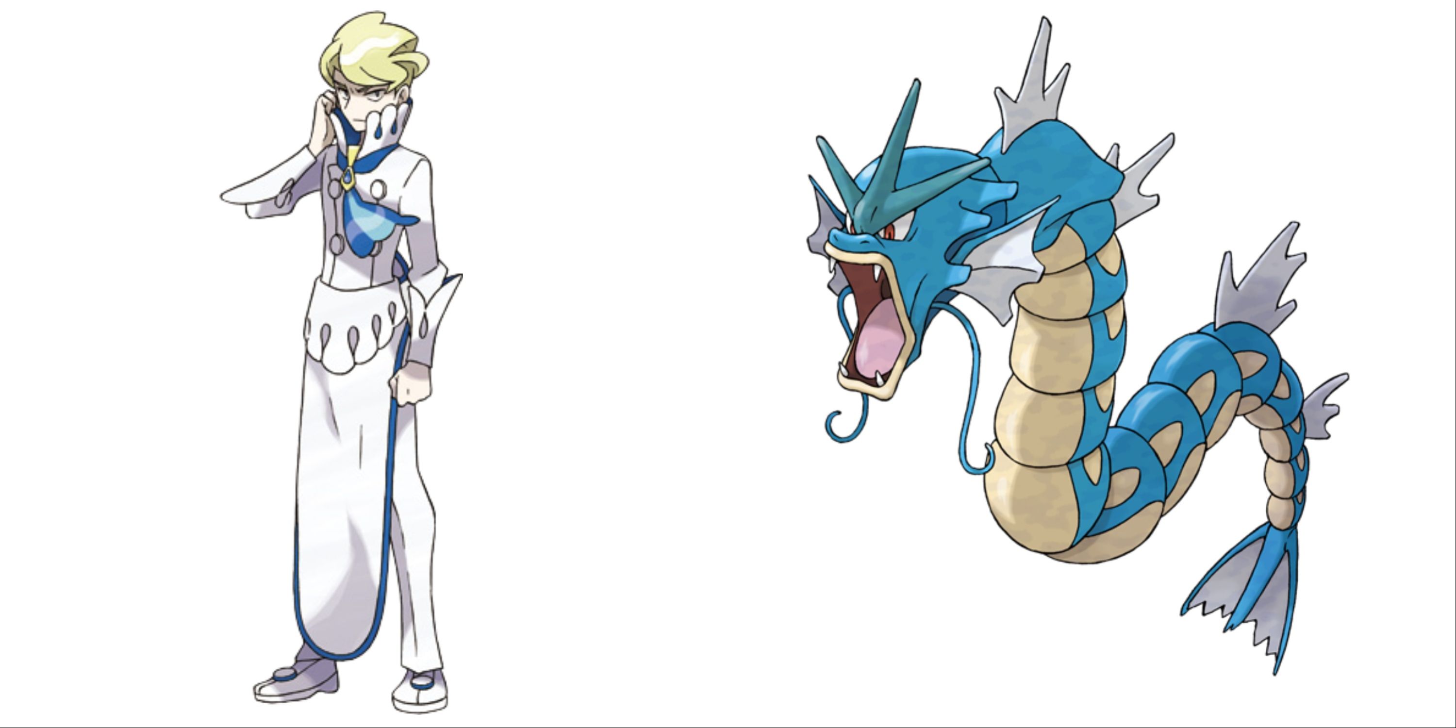 Siebold and His Gyarados Pokemon X &amp; Y.