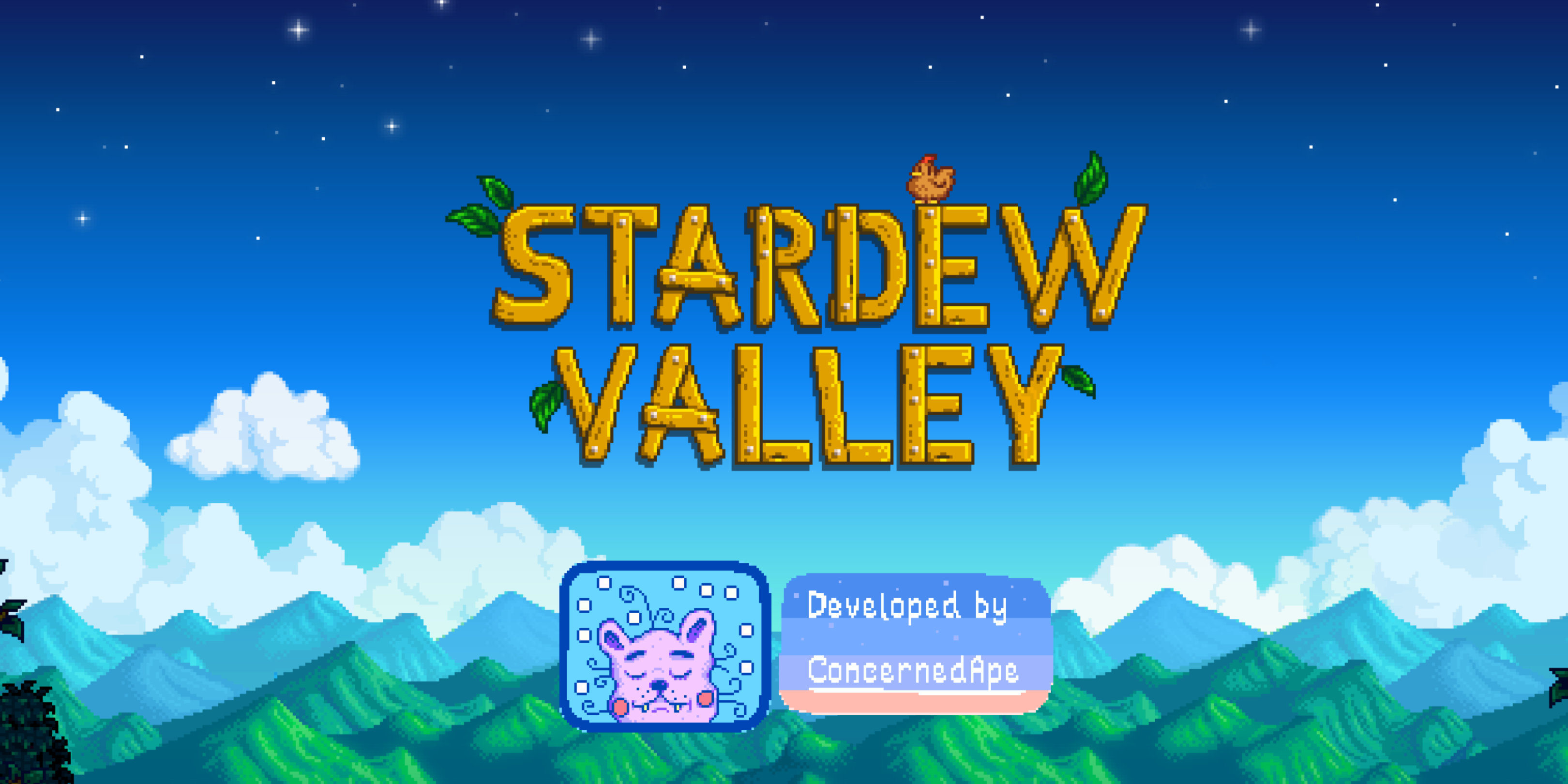 The Stardew Valley cover, developed by ConcernedApe.