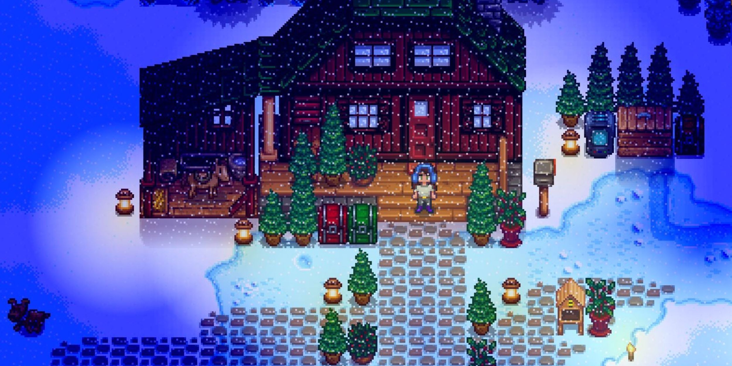 Как устроить праздник на ферме зимой в Stardew Valley