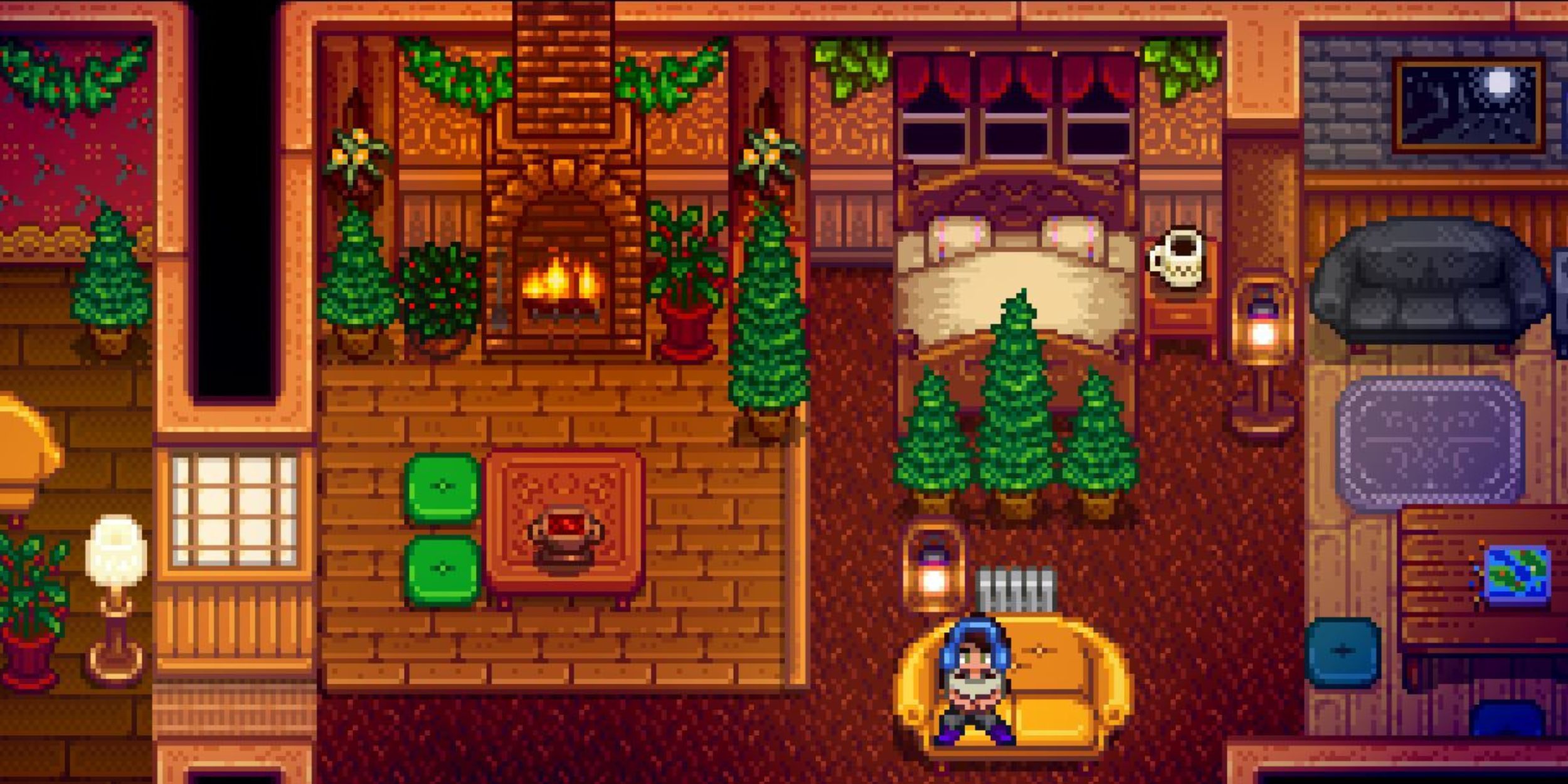 Как устроить праздник на ферме зимой в Stardew Valley