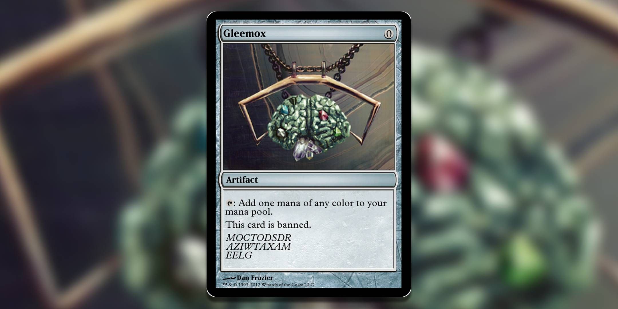 کارت Magic The Gathering Gleemox اثر دن فریزر.