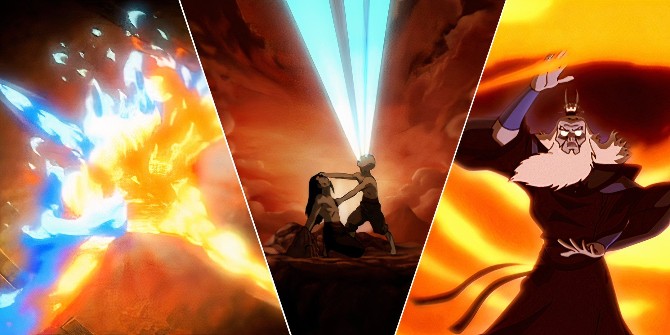 The final Agni Kai, Aang Vs Ozai, Avatar Roku