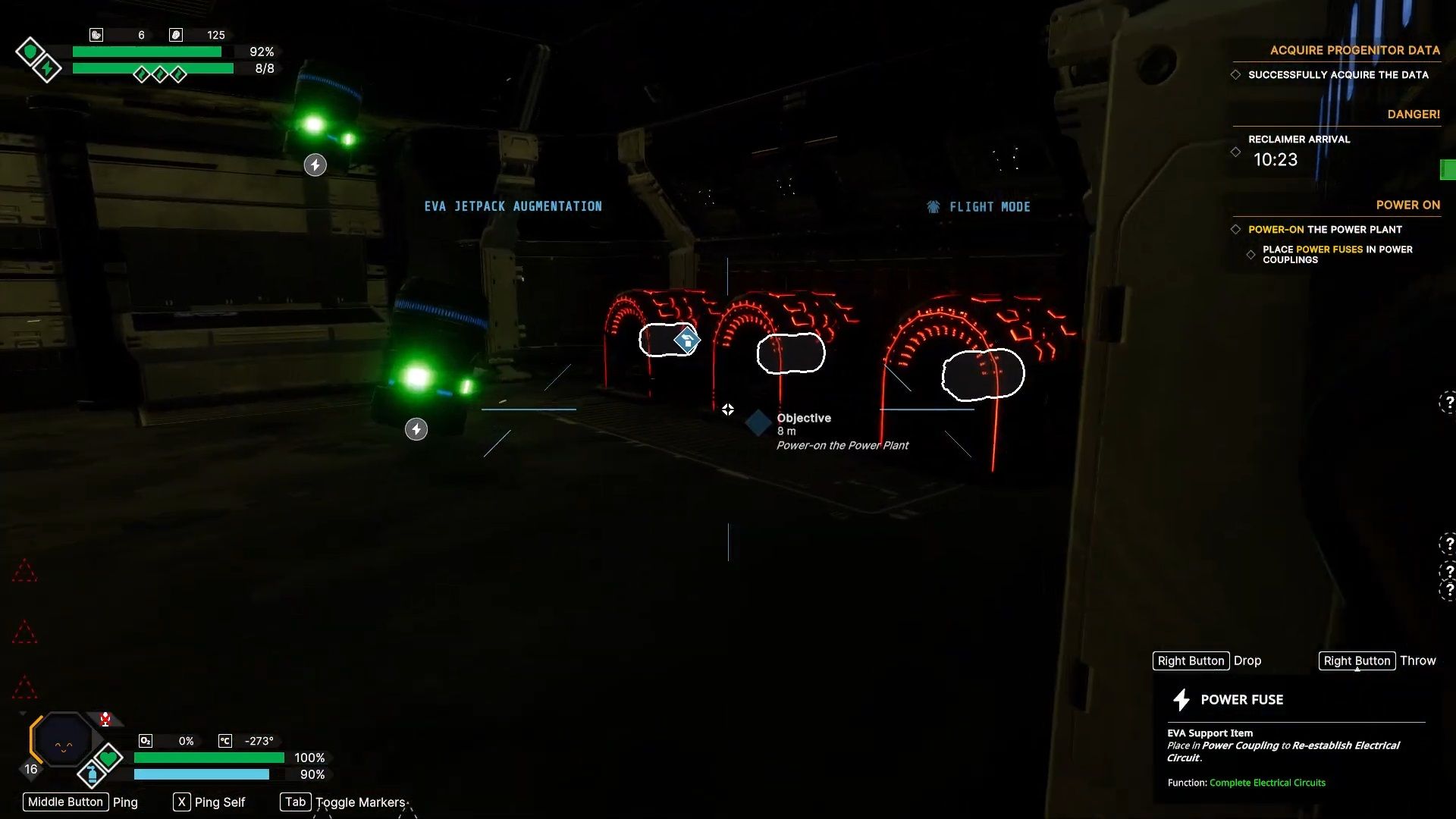 A dark area in Void Crew waiting to be illuminated.