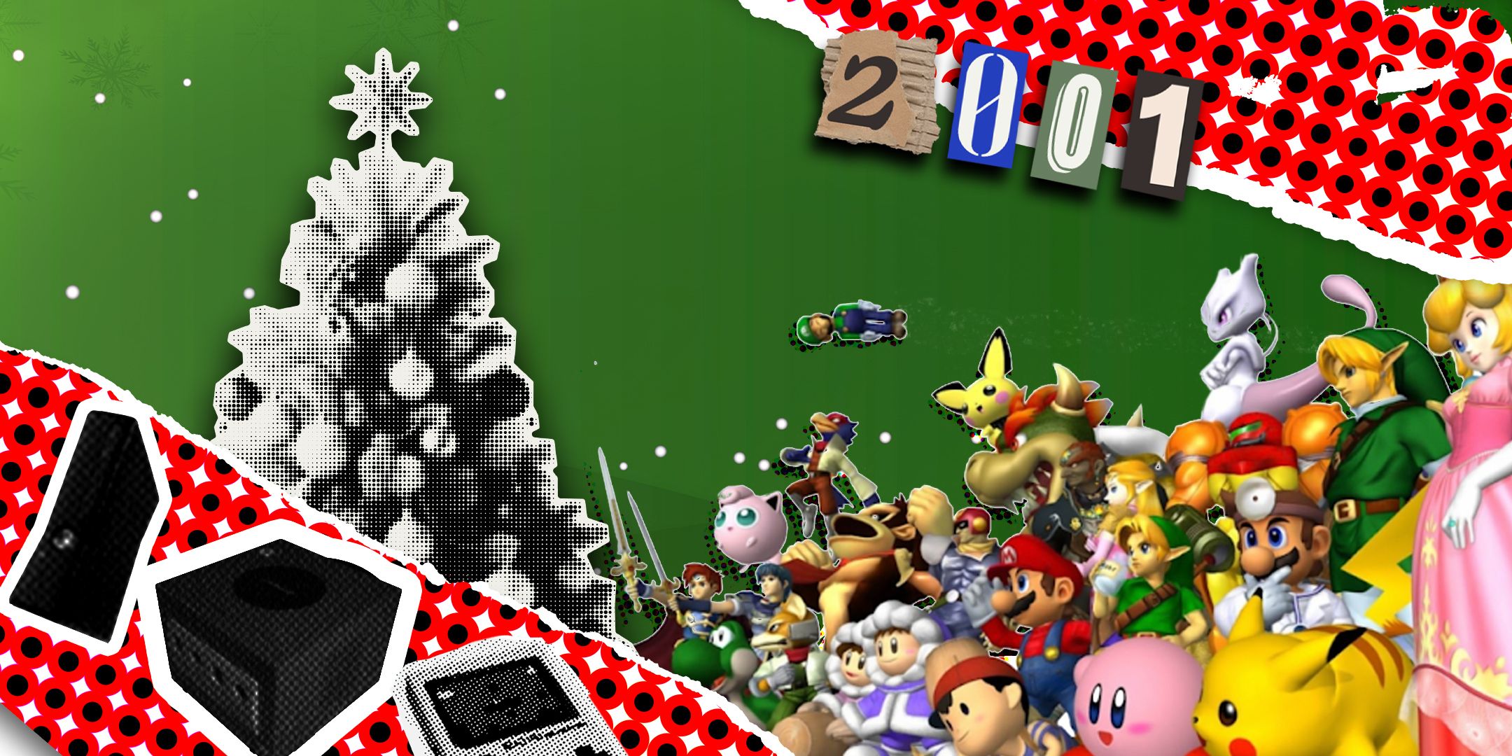 Xmas 2001 template with Smash Melee