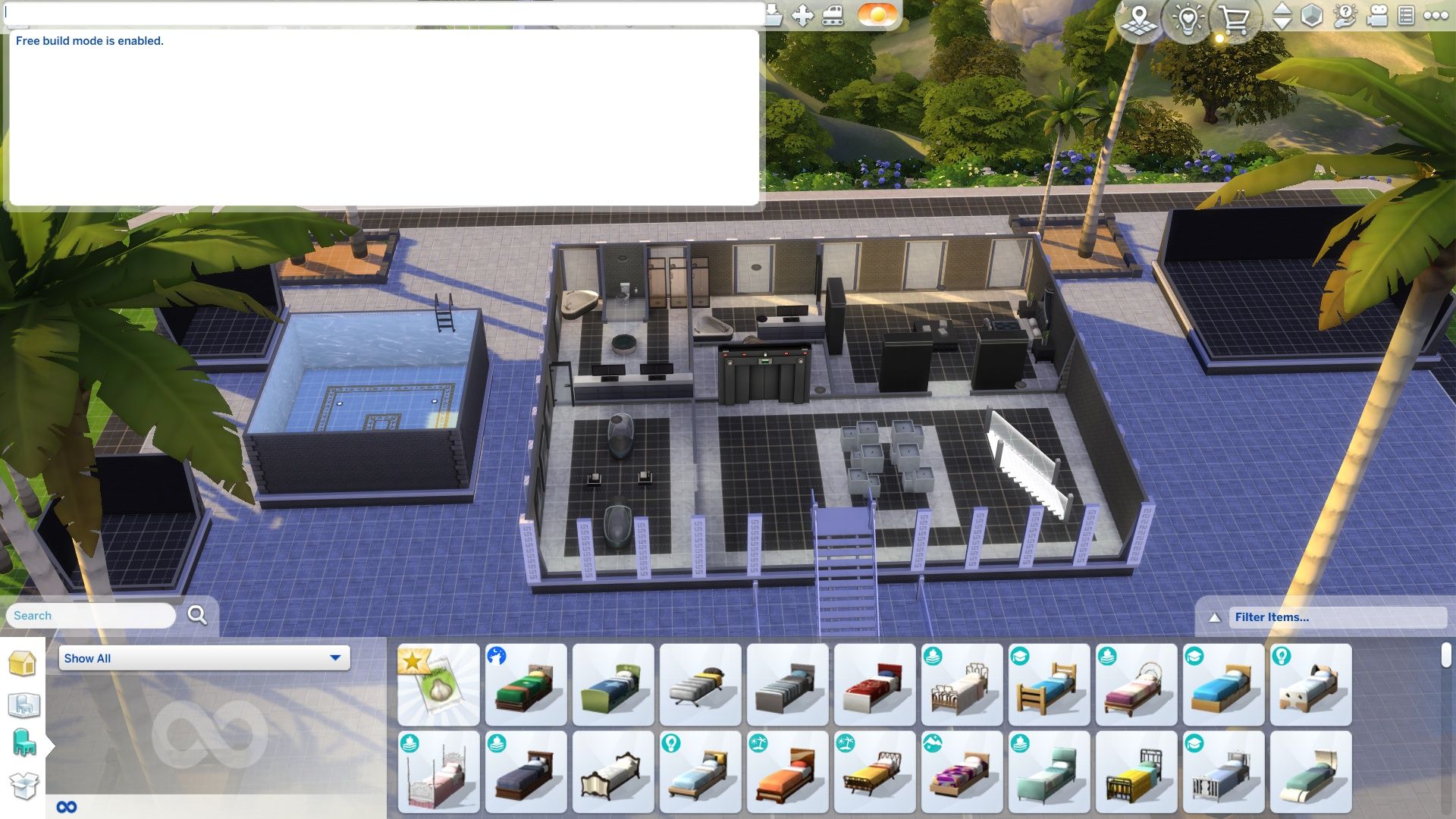 Free Blood Command Photo for Sims 4.