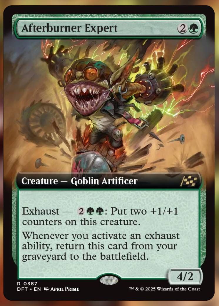 Afterburner Expert Alt Art