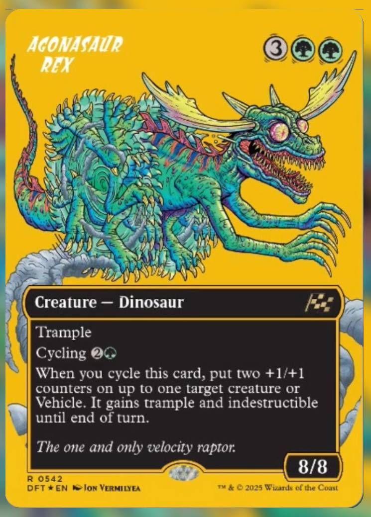 Agonasaur Rex Alt Art 1