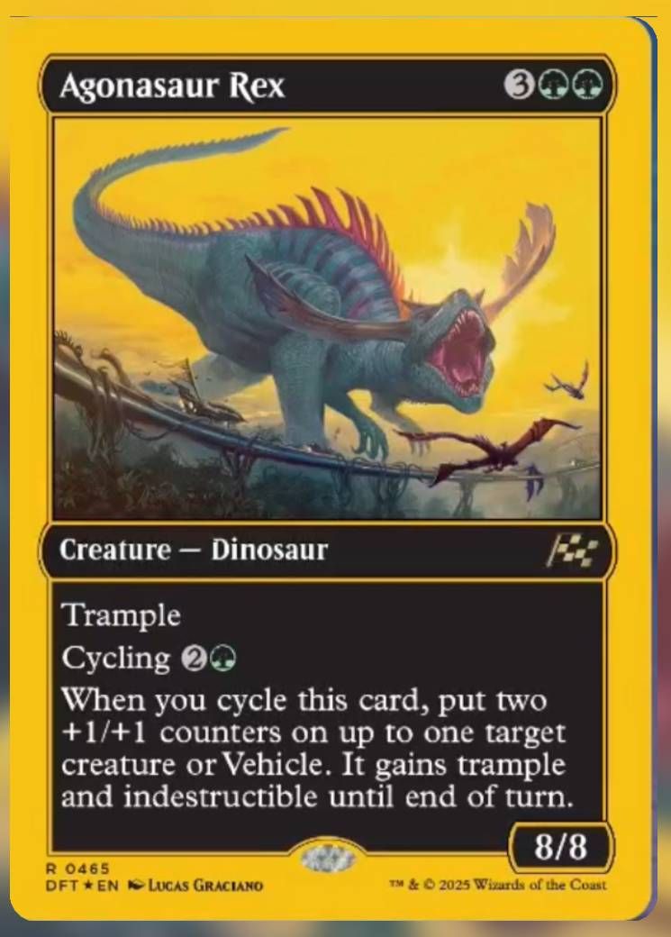 Agonasaur Rex Alt Art 2