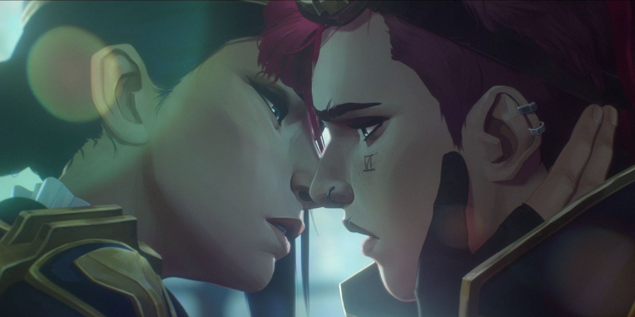 Arcane image showing Vi and Caitlyn.