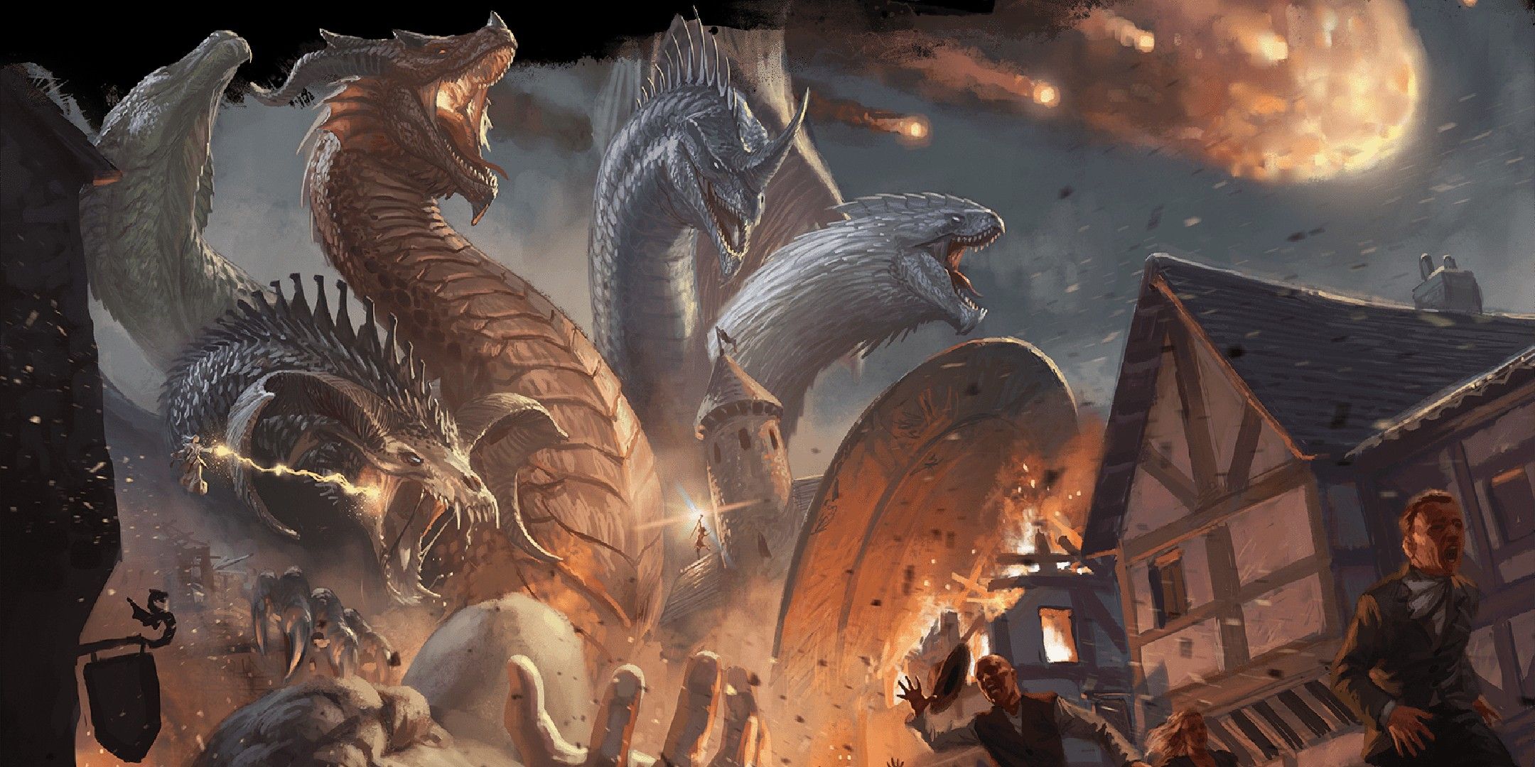 Dungeons & Dragons image showing Tiamat.