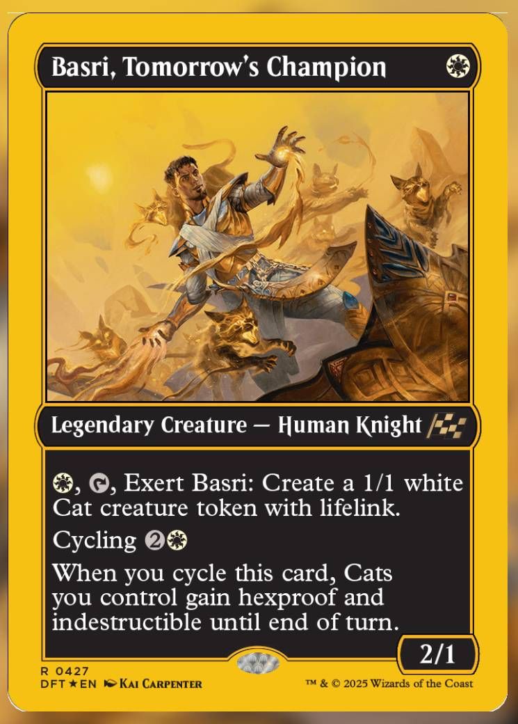 Basri, Tomorrow's Champion Alt Art