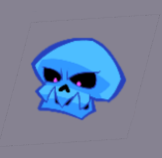 Blue Skull