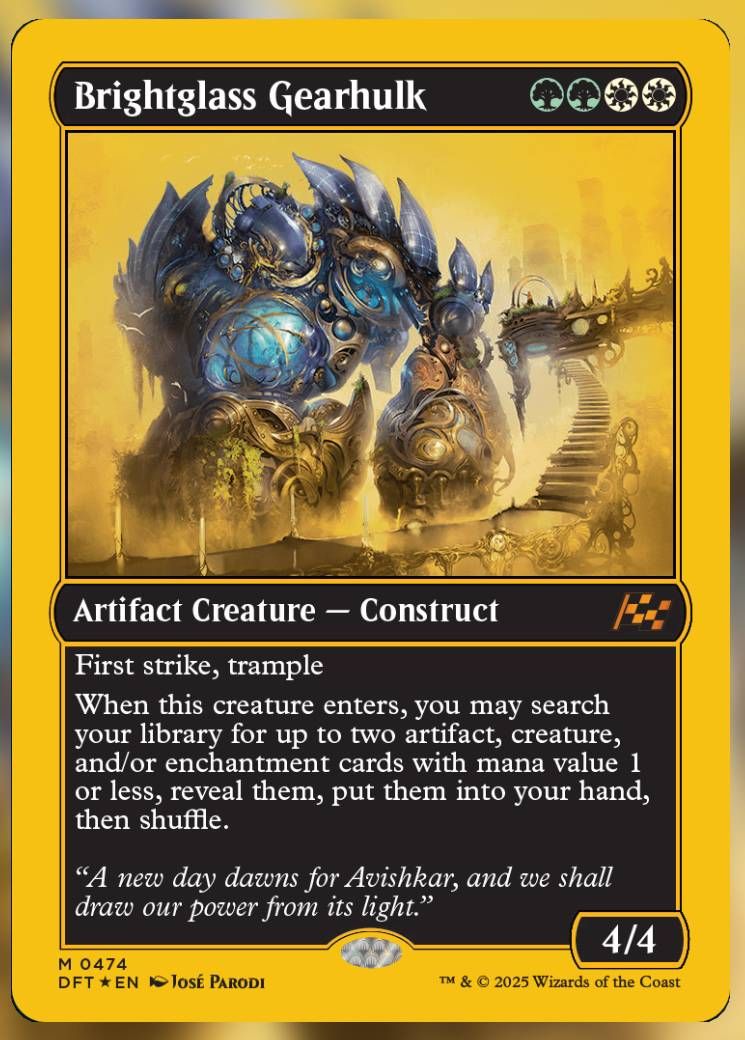 Brightglass Gearhulk Alt Art 2