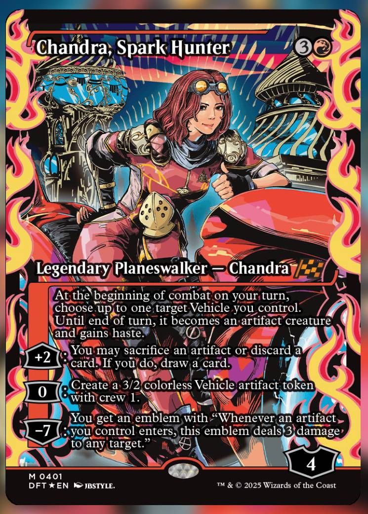 Chandra, Spark Hunter Alt Art 1