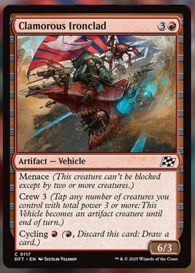 Clamorous ironclad alt art 2